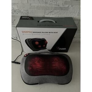Shiatsu Back/Neck/Foot Massager With Heat Electric Pillow - Works Great